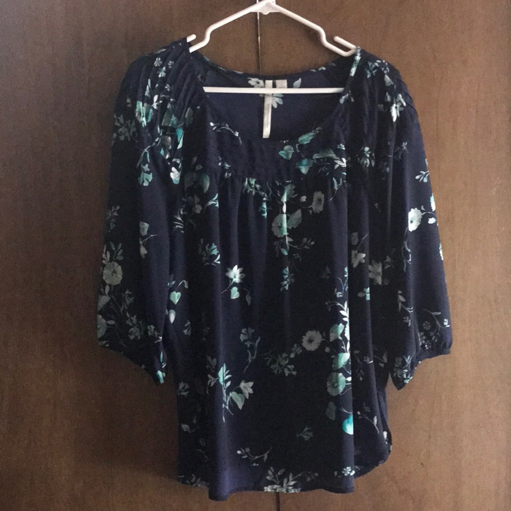Lauren Conrad sheer blouse